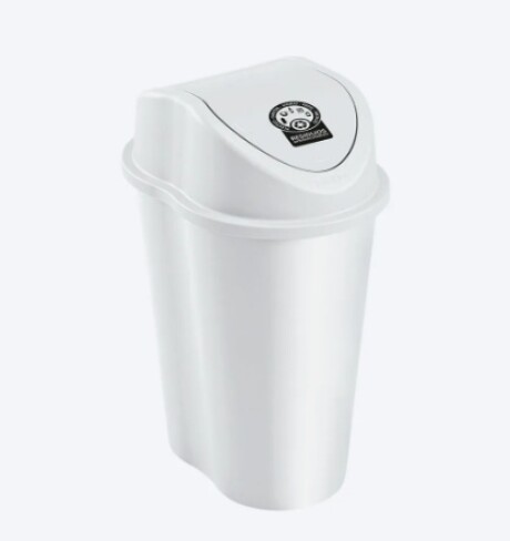 Papelera Tapa Vaiven 25l Blanco Aprovechables Papelera Tapa Vaiven 25l Blanco Aprovechables
