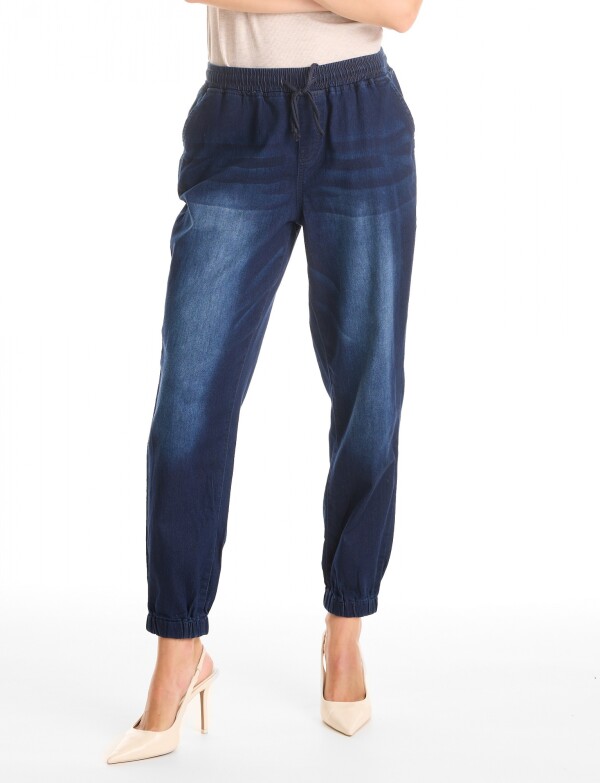 Jogger Denim JEAN OSCURO