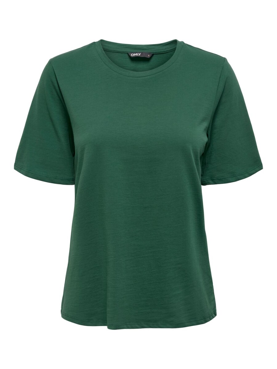 Polera New Básica Orgánica - Hunter Green 