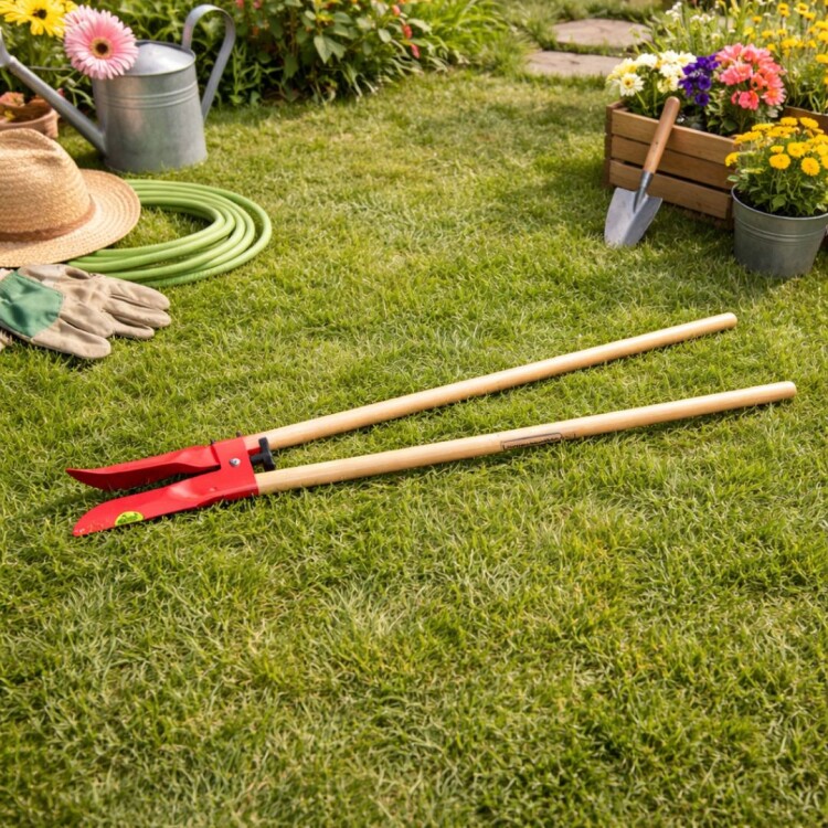 PALA POZO BRAZOS LARGOS 120CM TRAMONTINA NARANJA