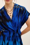 VESTIDO MIKI SAREE OCEAN Azul