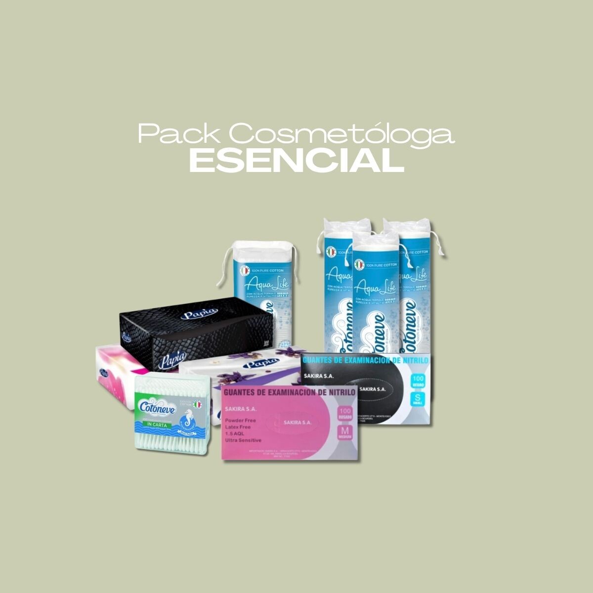 Insumos Pack Cosmetóloga Esencial 