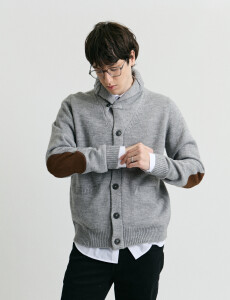 470663 CARDIGAN HARRY Gris