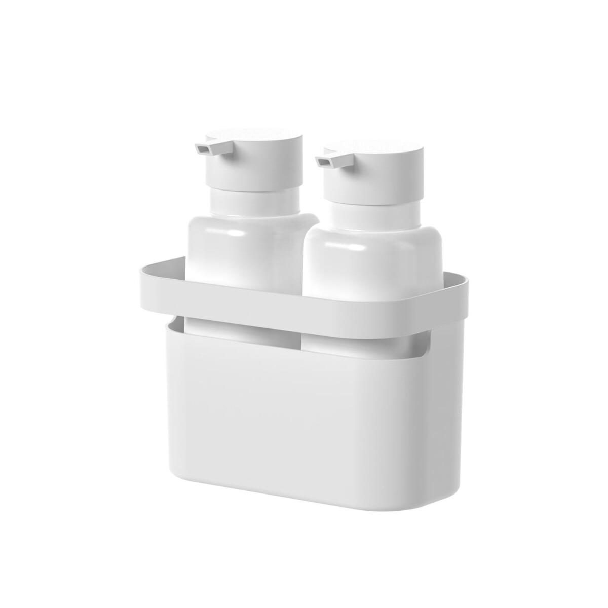 SET DISPENSADORES - PLASTICO BLANCO FLOW 