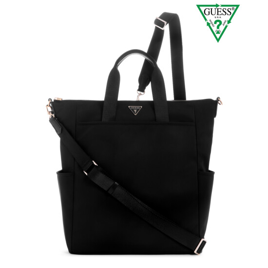 Mochila Guess Eco Gemma Grande Negro 0