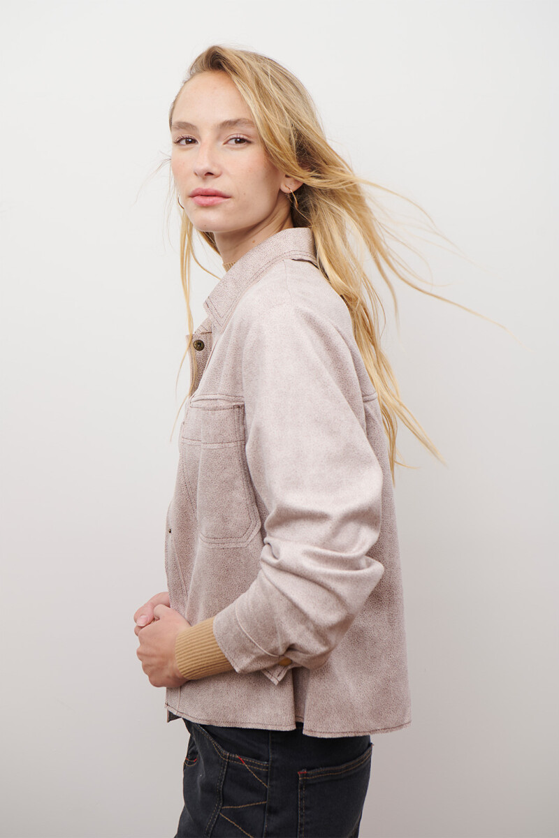 CHAQUETA PECARI NATURAL