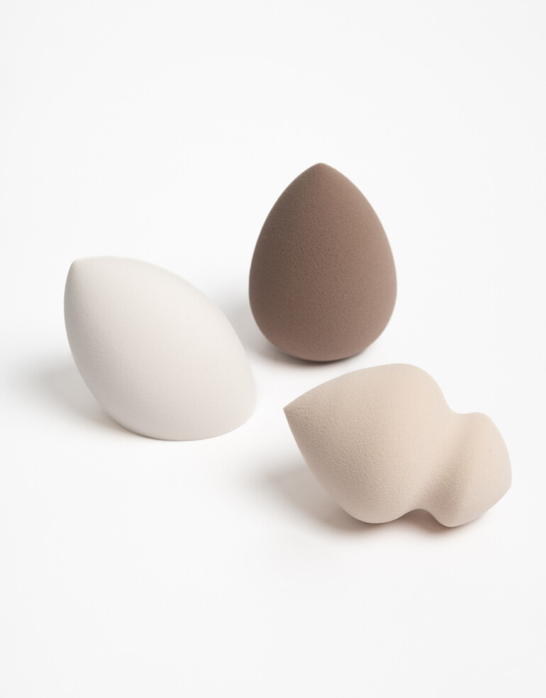 Brochas y Aplicadores Esponjas Set De Esponjas De Maquillaje - Combinacion Multicolor