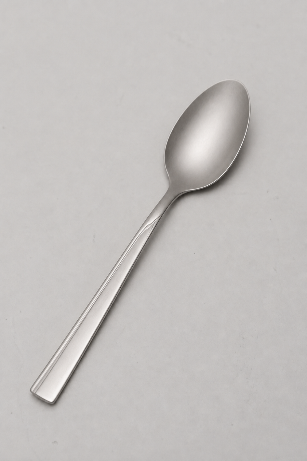 Cuchara Asher De Té Set 4 Un. Plateado Brillante Color Unico