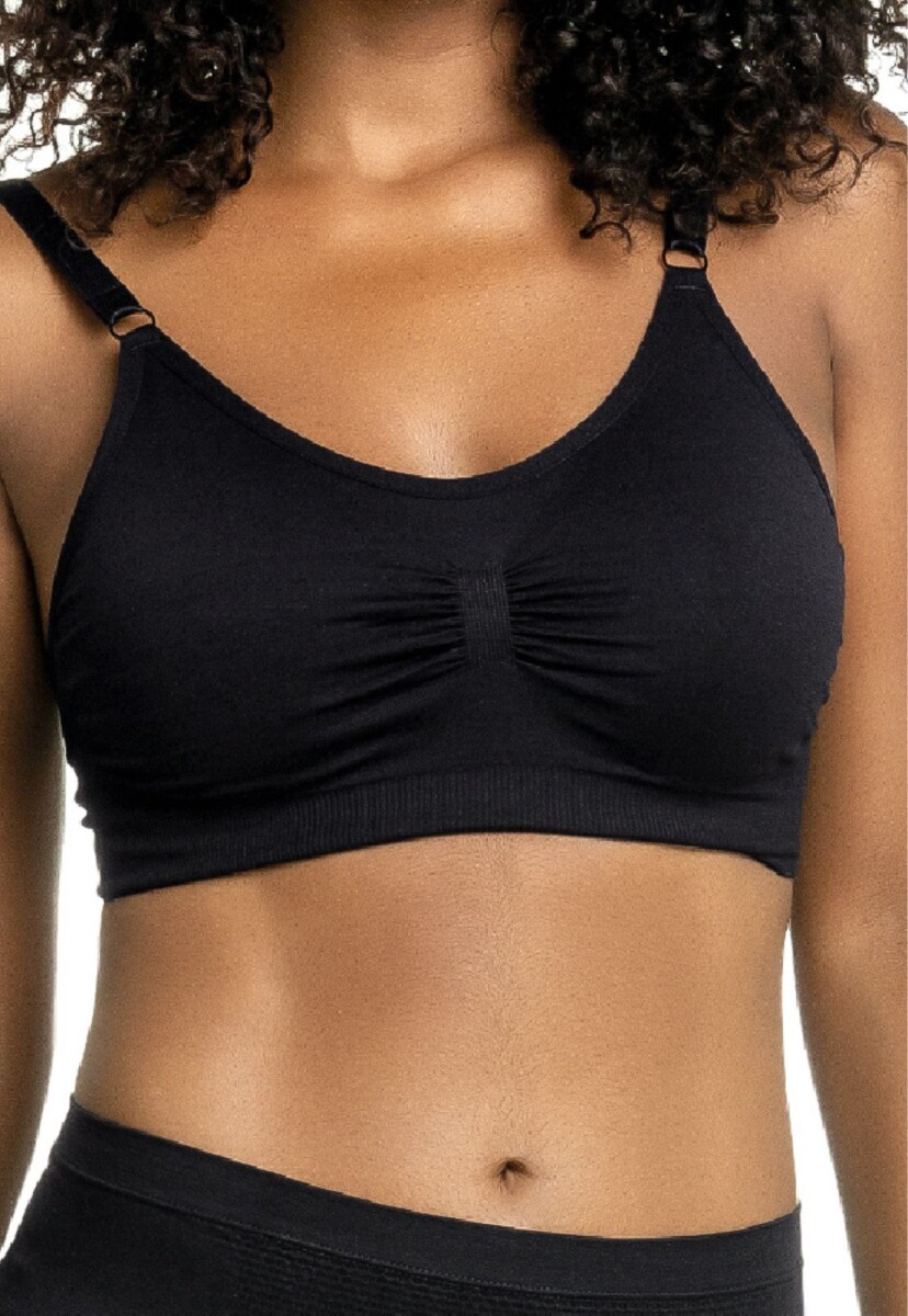 SOUTIEN REDUCTOR SIN COSTURAS - NEGRO 