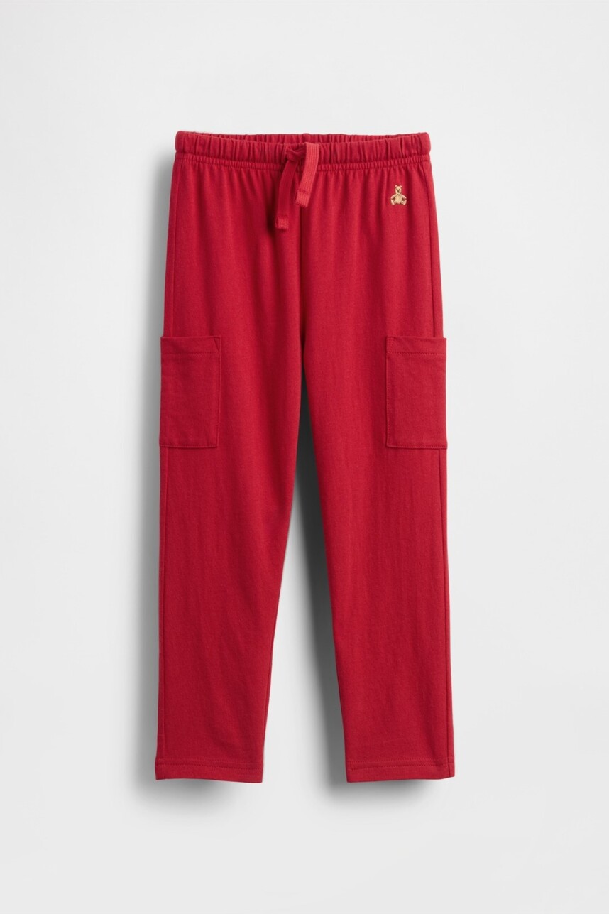 Pantalòn Cargo Toddler Niño Modern Red