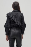 Camisa Mambo en Algodón Negro