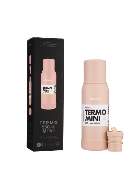 Termo Mini Premium - 500mL. Rosado
