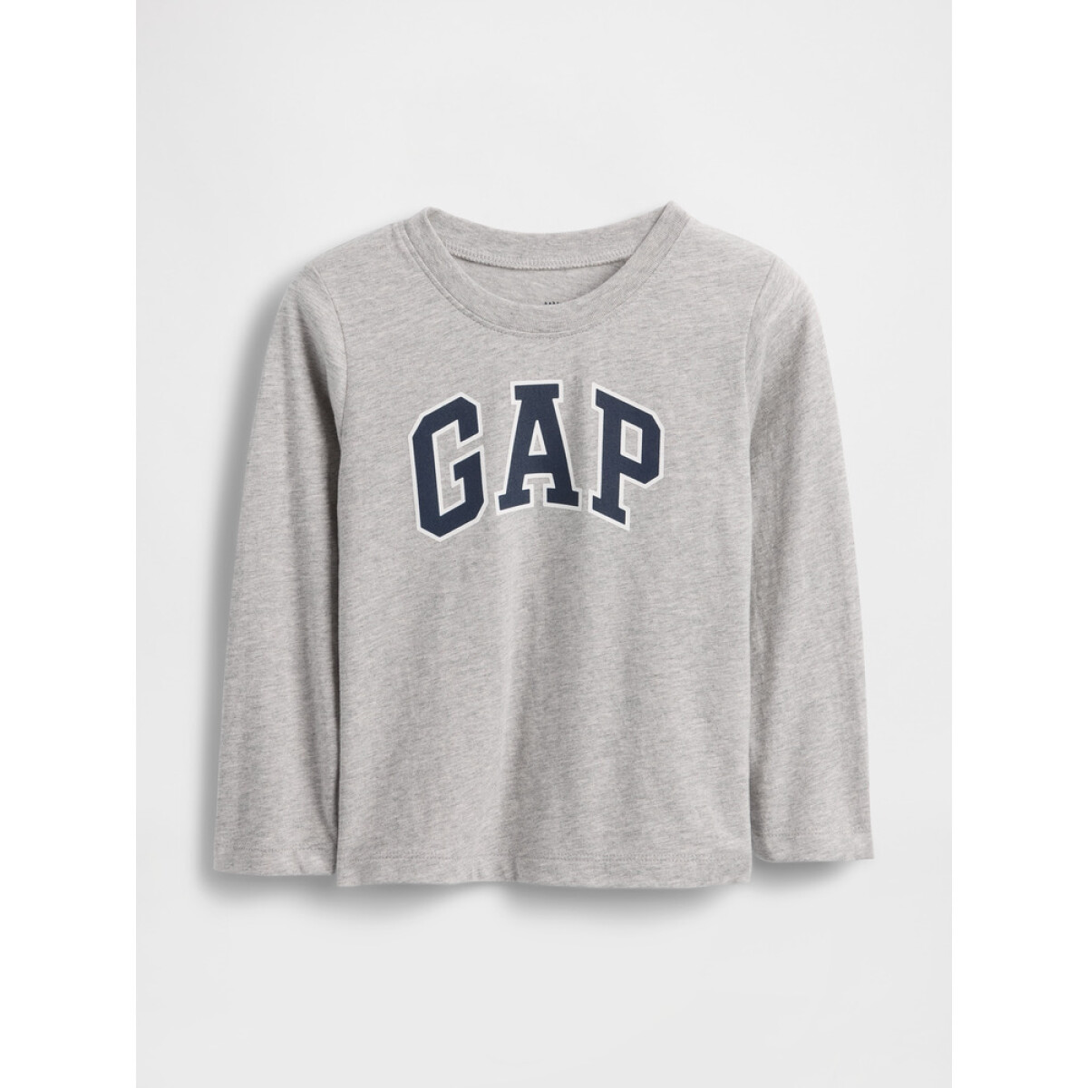V-FRCH LS LOGO TEE - LIGHT HEATHER GREY B08 