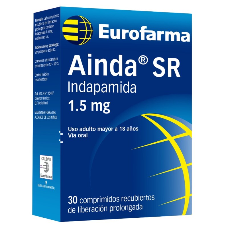 Ainda Sr 1.5mg. 30 Comp. Ainda Sr 1.5mg. 30 Comp.