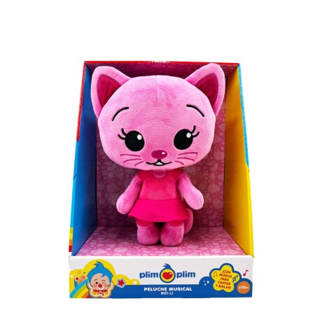 Peluche Musical MeiLi – Con Sonidos y Canciones 30cm ROSA