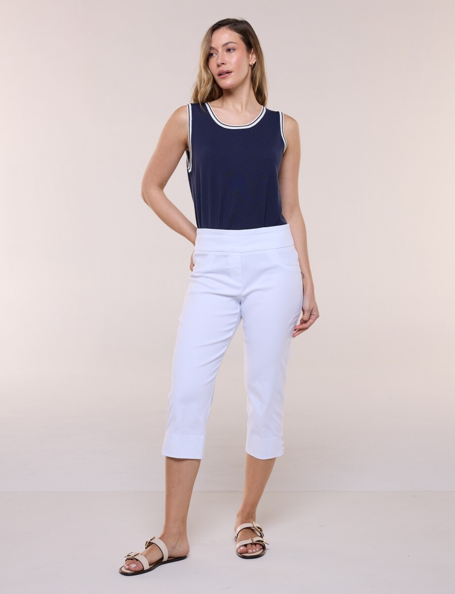 Capri Pull On - Blanco 
