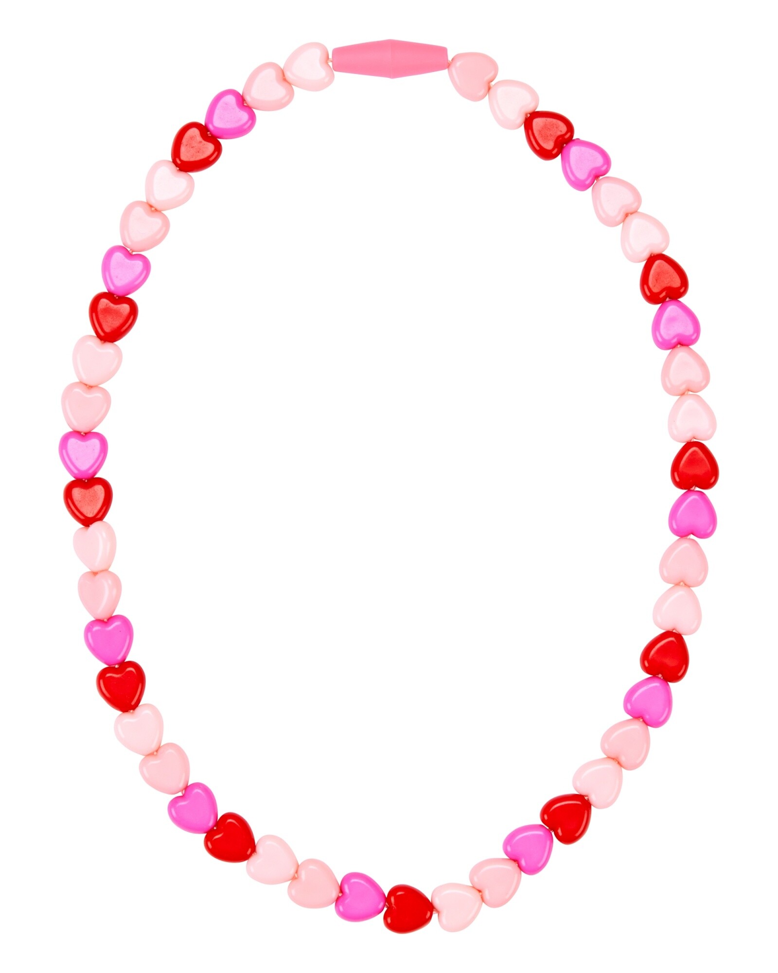 Collar dijes corazón Sin color