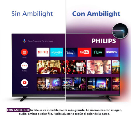 Smart TV Philips 70'' Google TV Ambilight 4K UHD Smart TV Philips 70'' Google TV Ambilight 4K UHD
