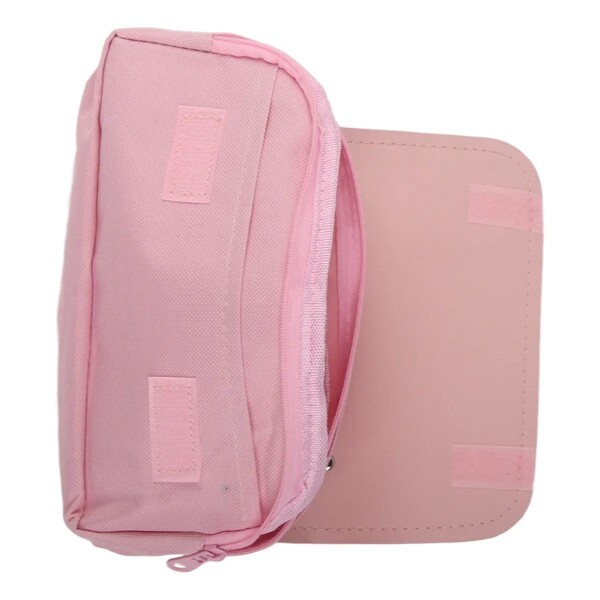 Cartuchera Escolar Kawaii Gatito 3D 2 Cierres Infantil Atrix Variante Color Rosado