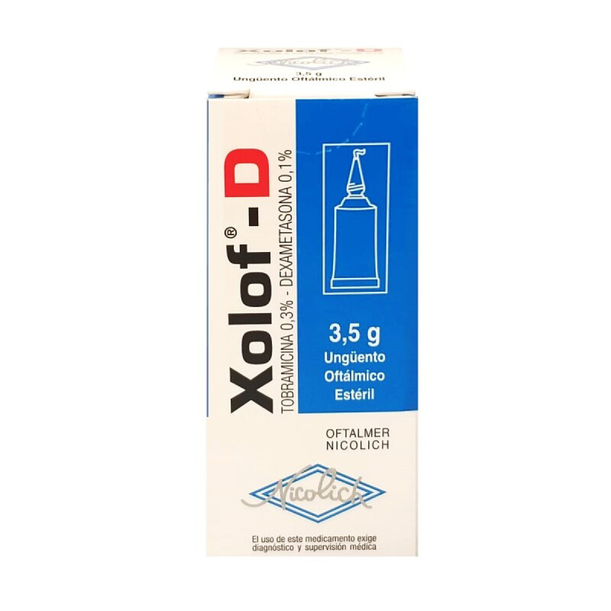 Xolof D Ungüento Oft 4g 