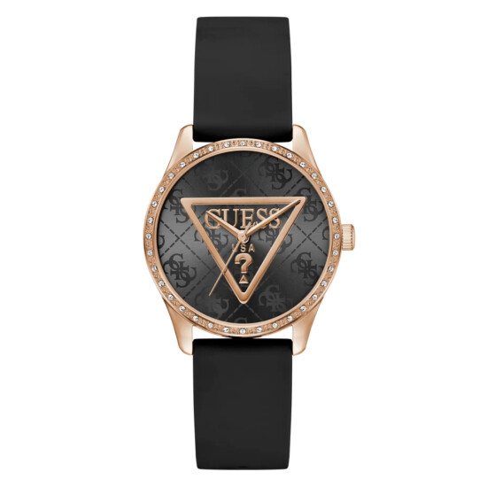 Reloj GUESS DRESS Silicona Negro Esfera 36mm 0