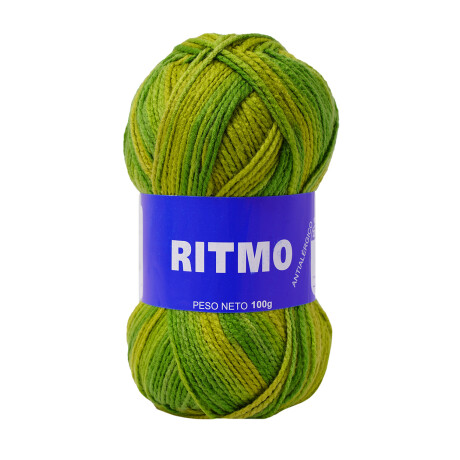 ritmo matizado verde matizado