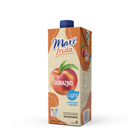 JUGO MAXI FRUTA LIGHT 1L DURAZNO JUGO MAXI FRUTA LIGHT 1L DURAZNO