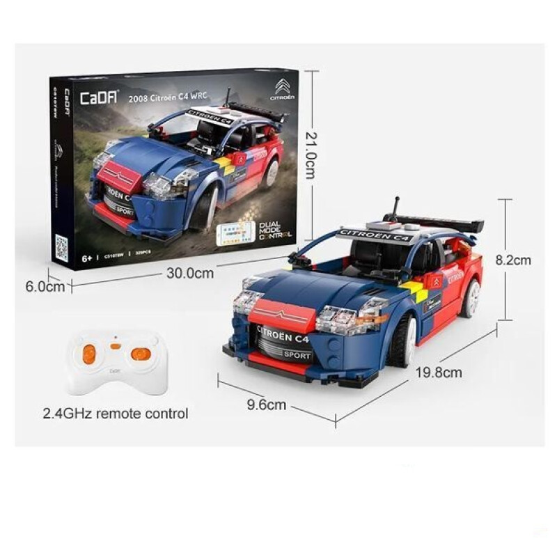 Citroën C4 WRC 2008 Coche de carreras C51078W R/C Citroën C4 WRC 2008 Coche de carreras C51078W R/C