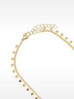 Collar Dorado Con Estrellas dorado