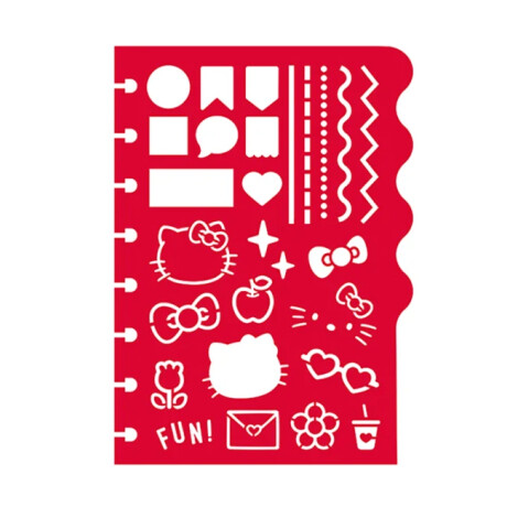 Cuaderno Mooving Carta con Discos Hello Kitty Caras
