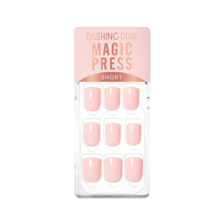 Uñas En Gel Listas (Press On) Strawbery Cream