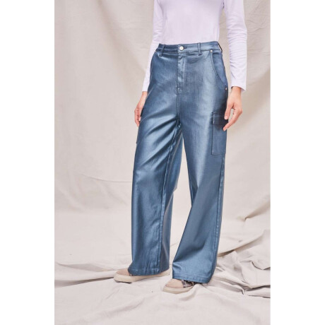 Metallic Cargo Verde Azulado