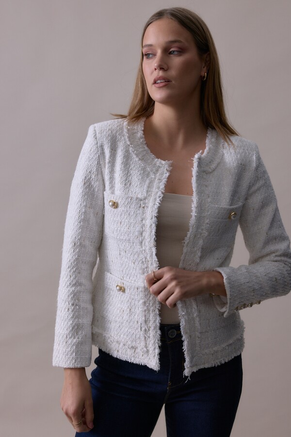 Chaqueta Boucle CRUDO