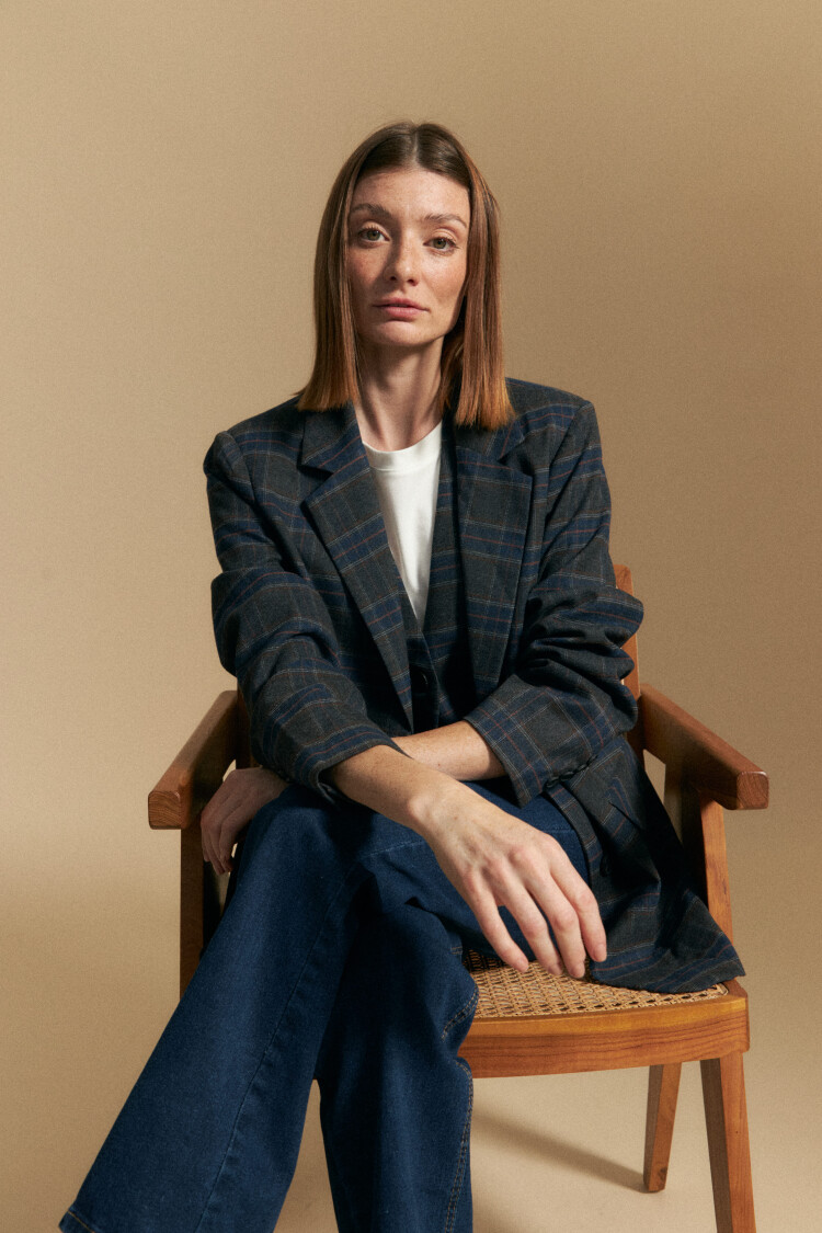 BLAZER JOEME Gris Oscuro