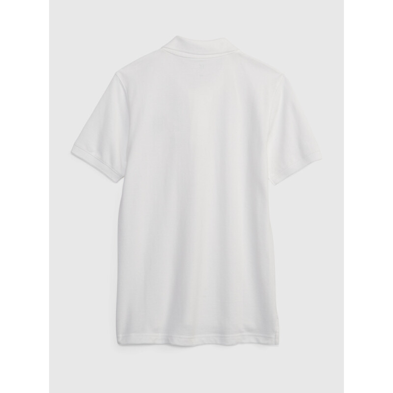 V-FRC SS LOGO POLO OPTIC WHITE 3