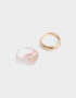 Sets Anillos Con corazón Set Anillos Con Corazón - Dorado