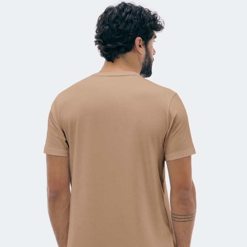 CAMISETA MM CAQUI CLARO