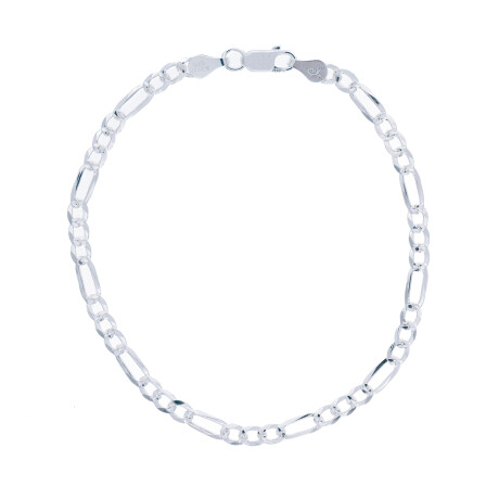 Pulsera de plata 925, FIGARO. Pulsera de plata 925, FIGARO.