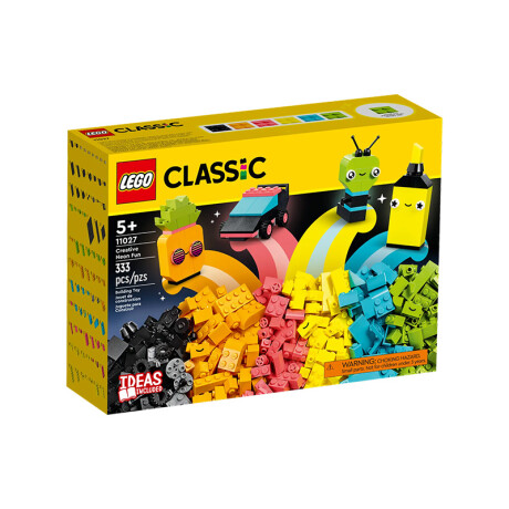 Lego Diversión Creativa Neón 333 Piezas 5+ Classic
