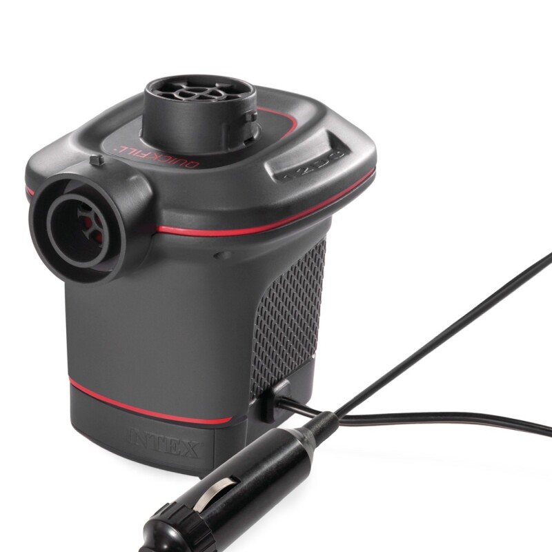 INTEX INFLADOR ELÉCTRICO QUICK FILL 12 VOLTS + 3 BOQUILLAS ADAPTADORAS Intex Inflador Eléctrico Quick Fill 12 Volts + 3 Boquillas Adaptadoras