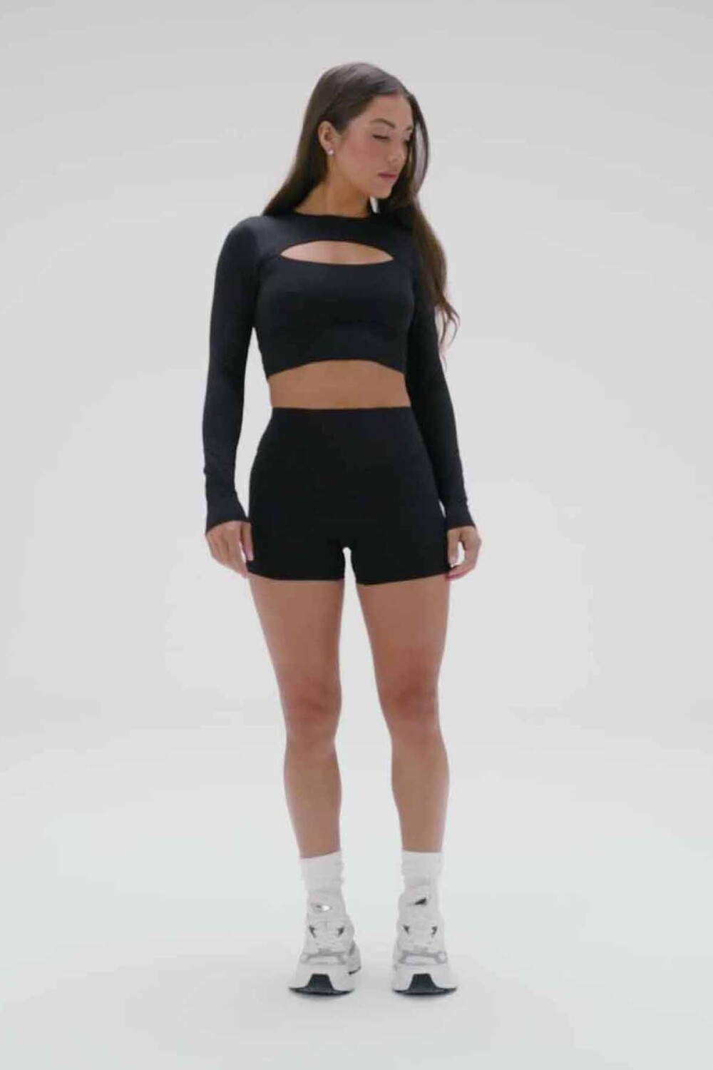 Short The No-Seam PureLuxe TLC 4" Mujer Black