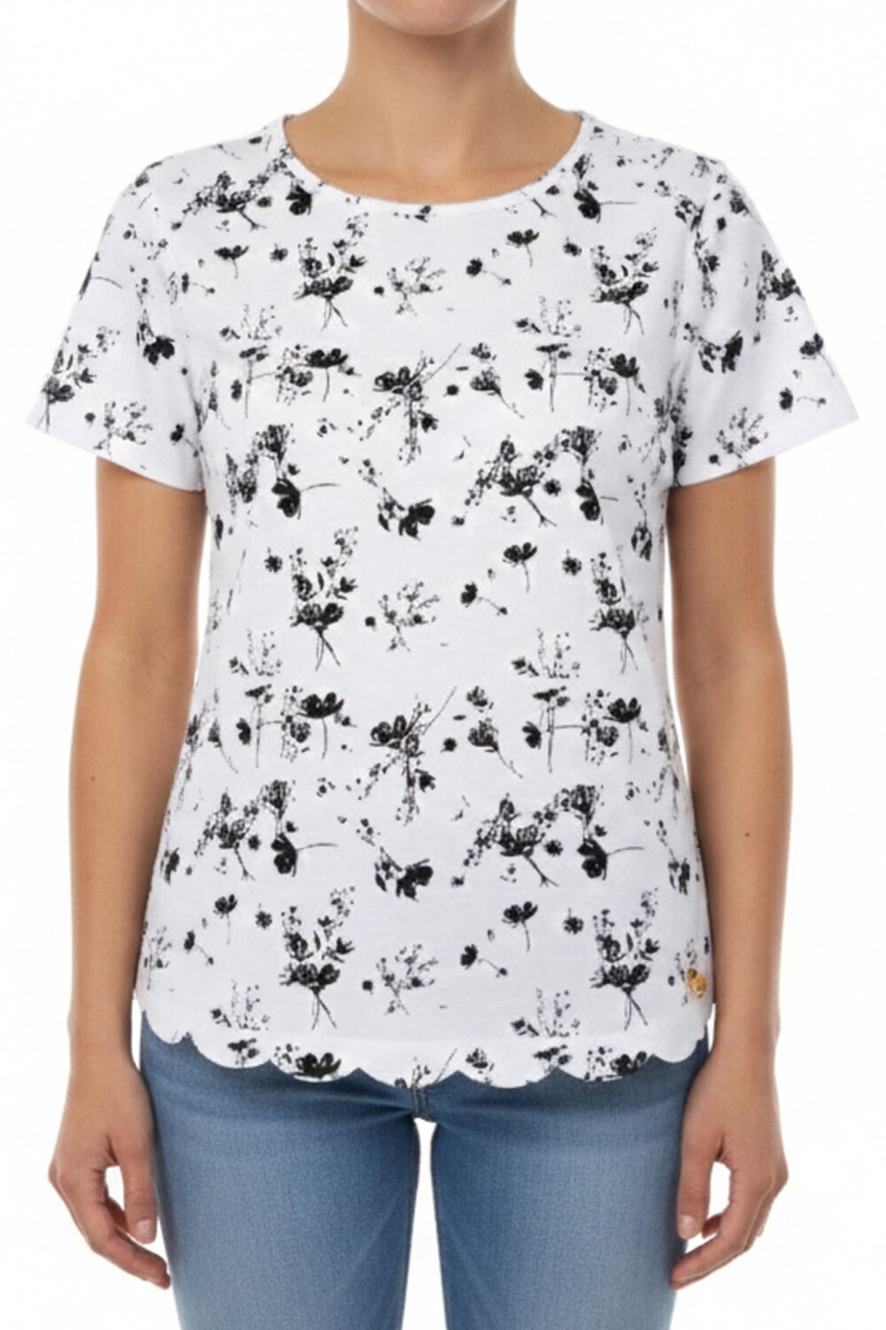 BLUSA A LA BASE Flor
