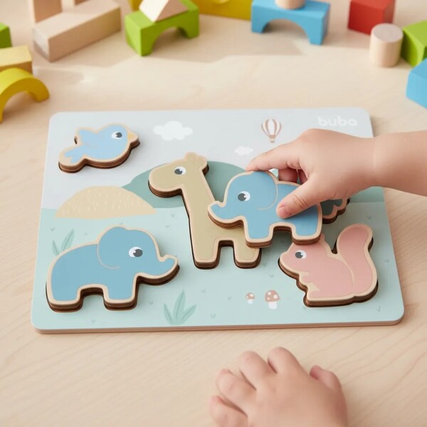 Puzzle BUBA montessori cloudy Puzzle BUBA montessori cloudy