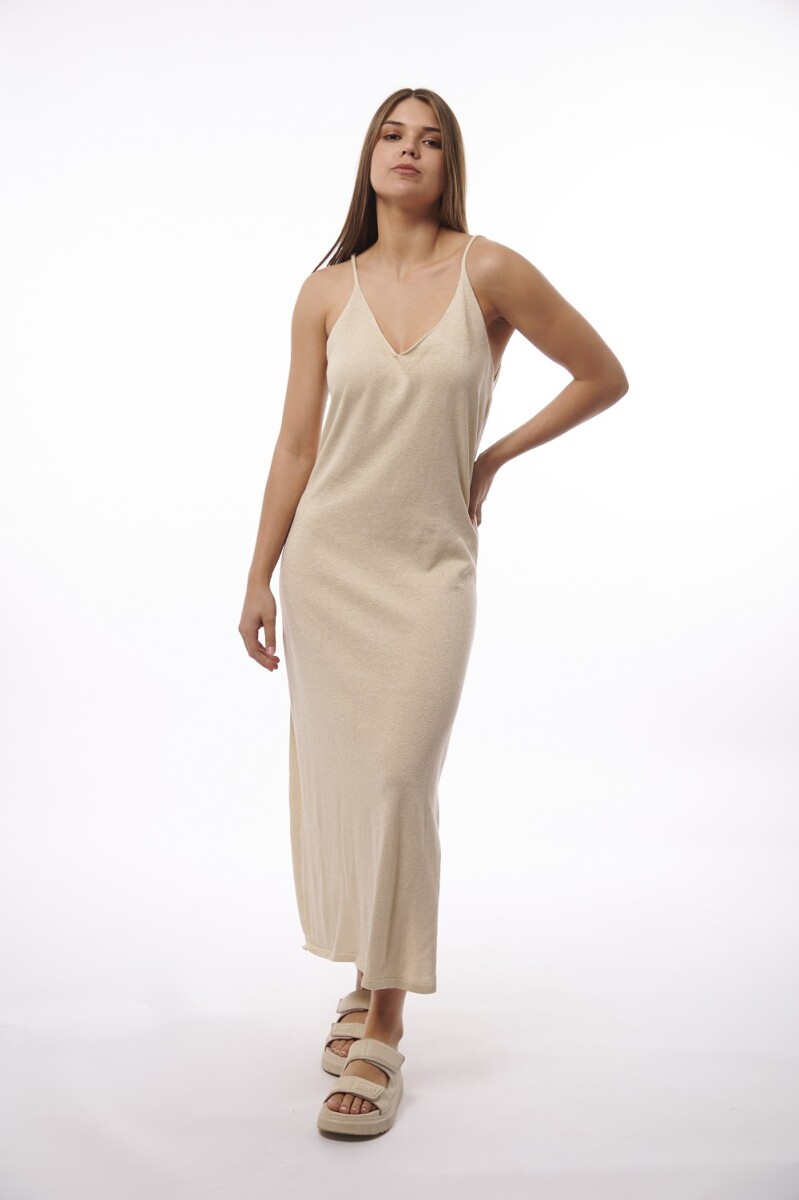 Vestido Gamini - Beige 