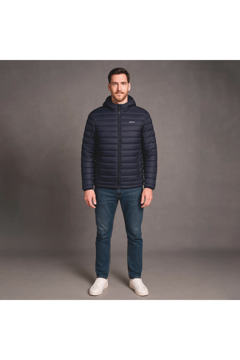 CAMPERA C/CAPUCHA AZUL L CAMPERA C/CAPUCHA AZUL L