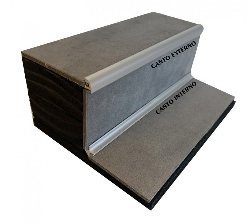 CANTO EXTERNO ALUM 3MM NP CANTO EXTERNO ALUMINIO 3MM NATURAL NP1257FE