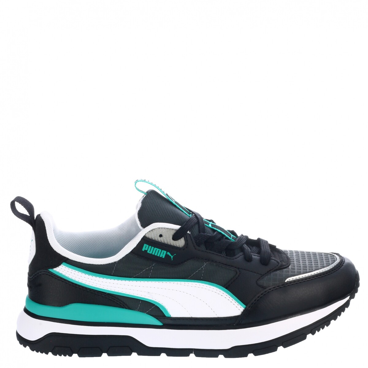 R78 Trek Puma - Negro/Blanco/Verde 