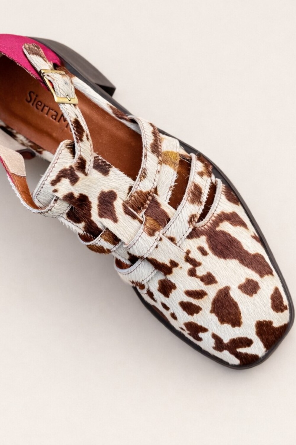 Sandalia Mallorquina Cowhide / Rojo