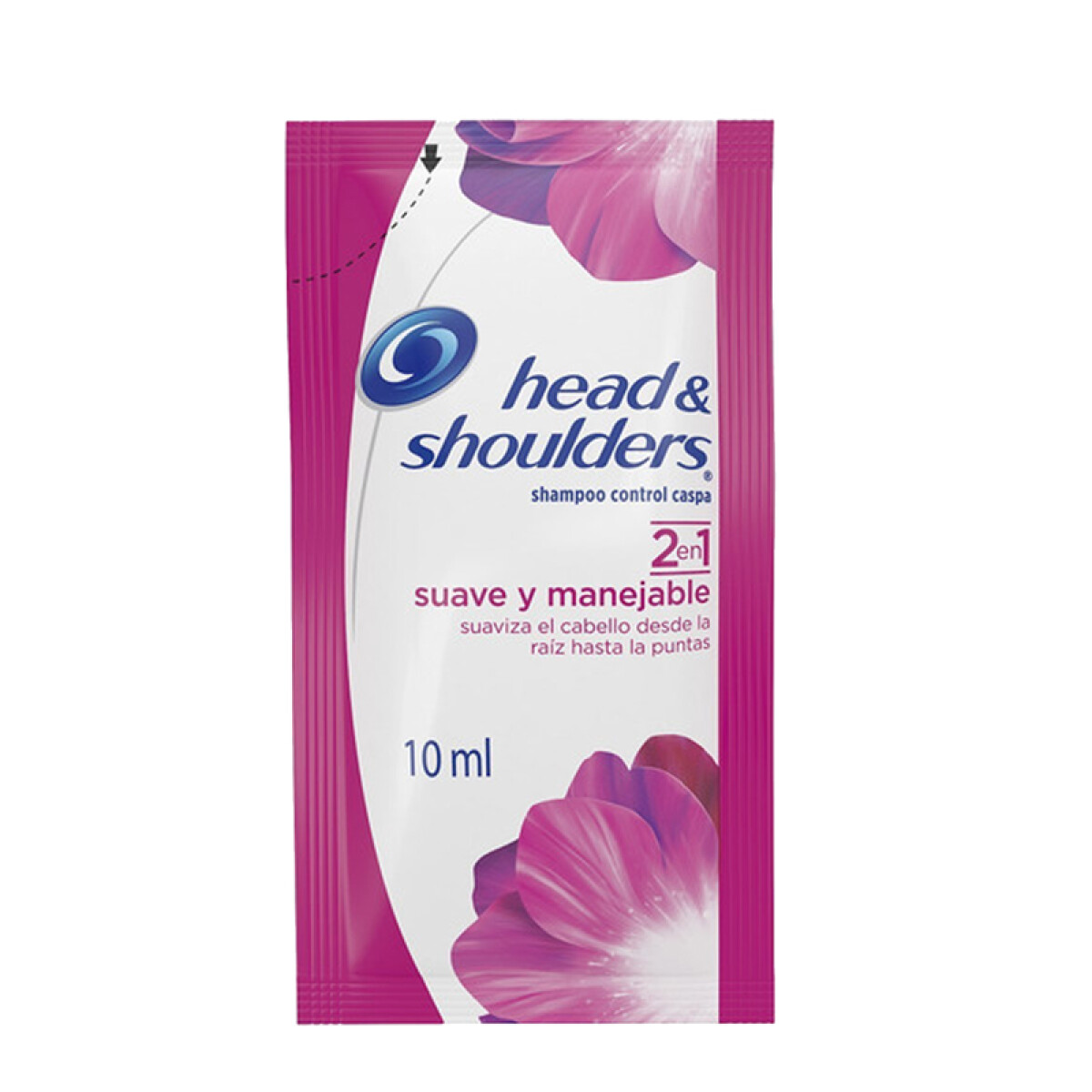 Sachet Shampoo HEAD & SHOULDERS 10ml x24 Unidades - Suave y Manejable 