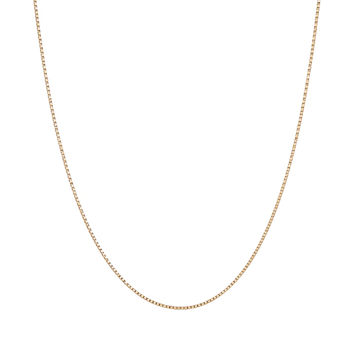 Cadena cordon oro, cola de topo-Oro bajo -Sin Piedra-CD8008 - sinpiedra 